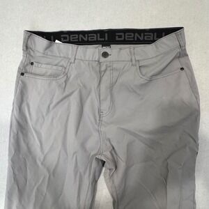Denali Pants Mens 36x32 Gray Outdoor Performance Five Pocket Straight Leg